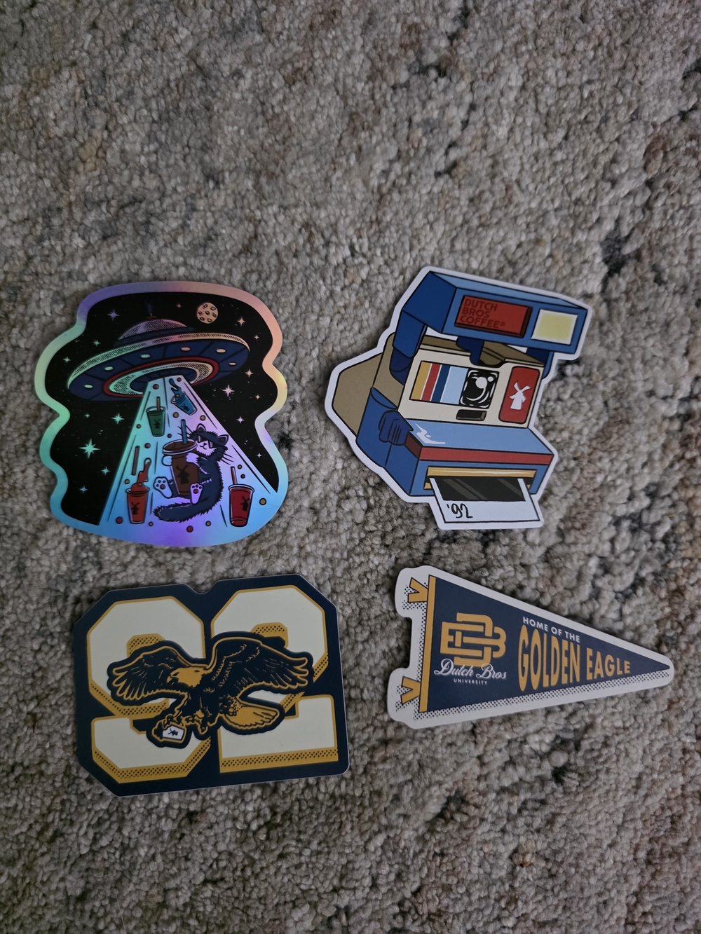 Dutch Bros Sticker Set